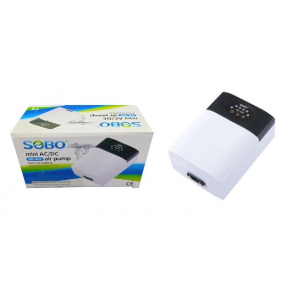 ΜΙΝΙ AC/DC SB-468 AIR PUMP-ΜΠΑΤΑΡΙΑΣ-ΡΕΥΜΑΤΟΣ ΓΙΑ ΨΑΡΑΔΕΣ